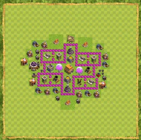 Base War Coc Th 6 Terbaru 4