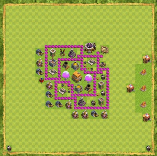 Base War Coc Th 6 Terbaru 8