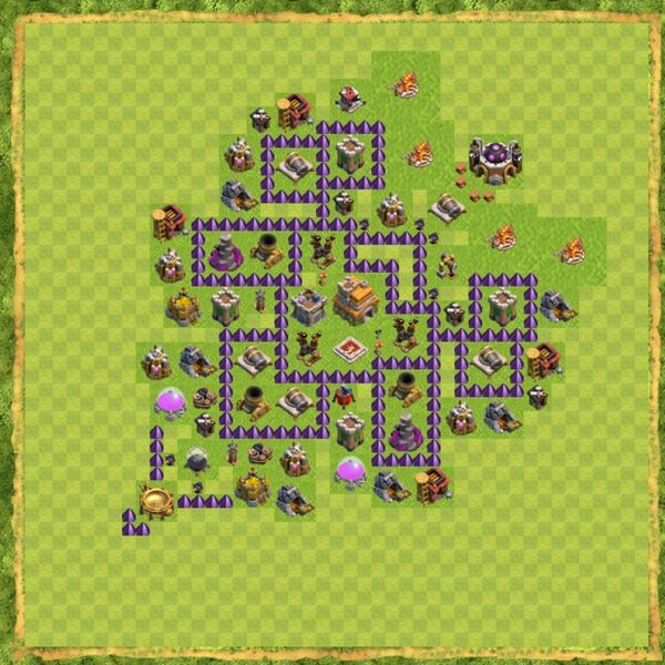 Base War Coc Th 7 Terbaru 11