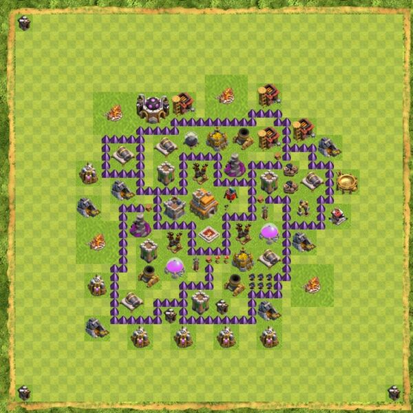 Base War Coc Th 7 Terbaru 12