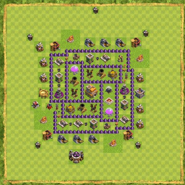 Base War Coc Th 7 Terbaru 14