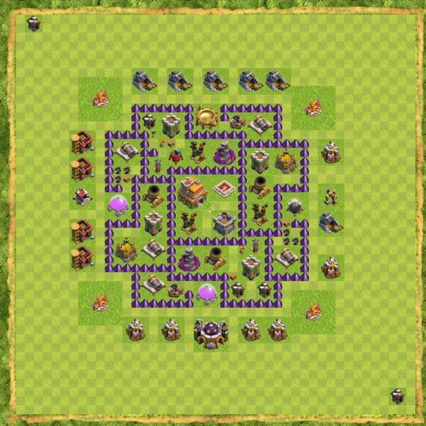 Base War Coc Th 7 Terbaru 15