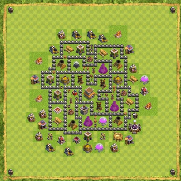 Base War Coc Th 8 Terbaru 1