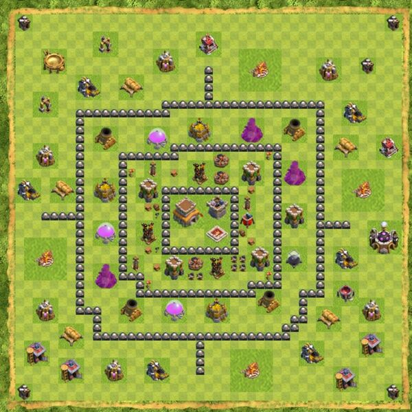 Base War Coc Th 8 Terbaru 10