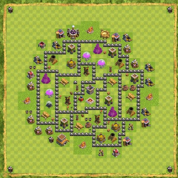 Base War Coc Th 8 Terbaru 5