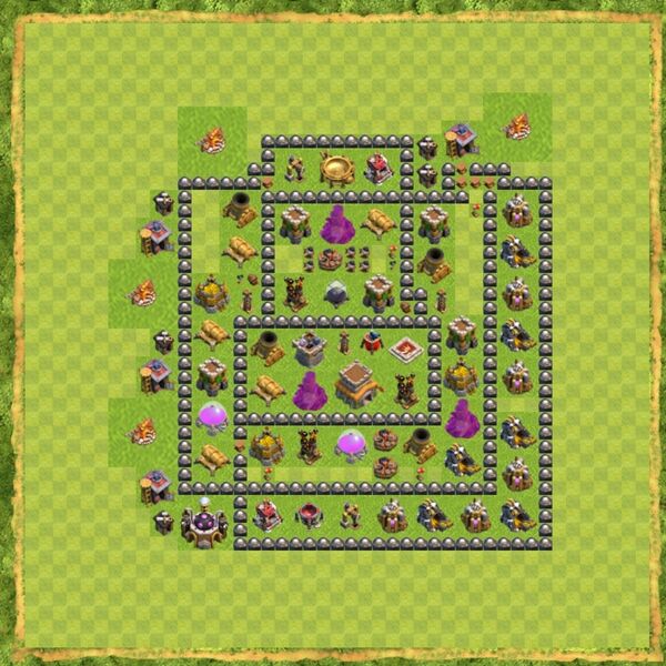 Base War Coc Th 8 Terbaru 6