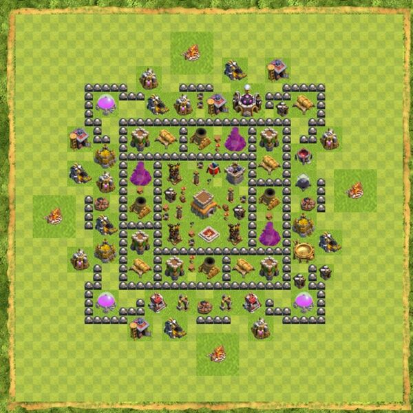 Base War Coc Th 8 Terbaru 7