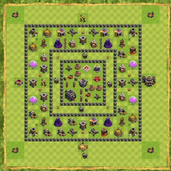 Base War Coc Th 9 Terbaru 13