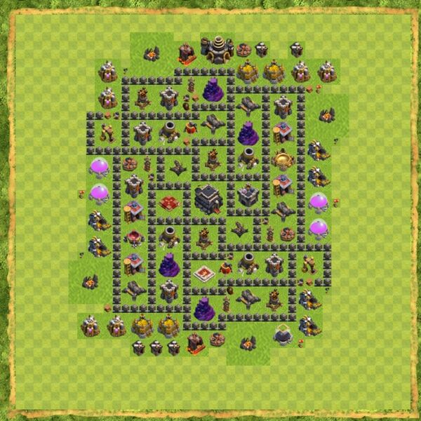 Base War Coc Th 9 Terbaru 18