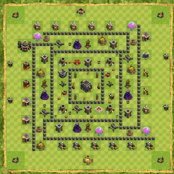 Base War Coc Th 9 Terbaru 19