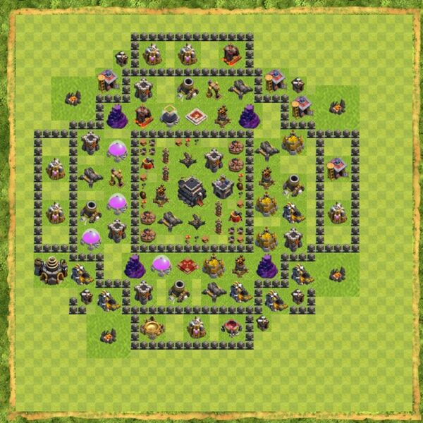Base War Coc Th 9 Terbaru 8