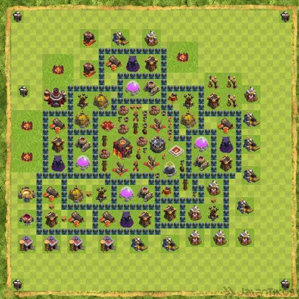Base War Coc Th 10 Terbaru 19