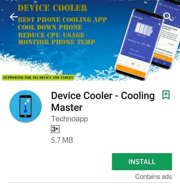 Device Cooler 8ccaa