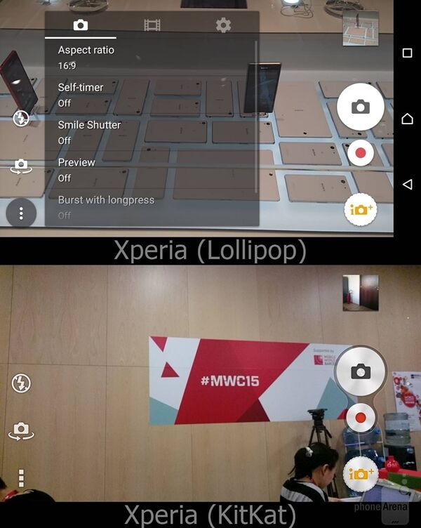 Perbandingan Android Lollipop Vs Kitkat Pada Sony Xperia 12