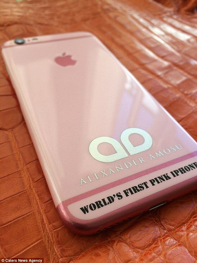 Menjelang Valentine Iphone 6 Pink Pertama Di Dunia Ini Dijual Rp 35 Juta 1