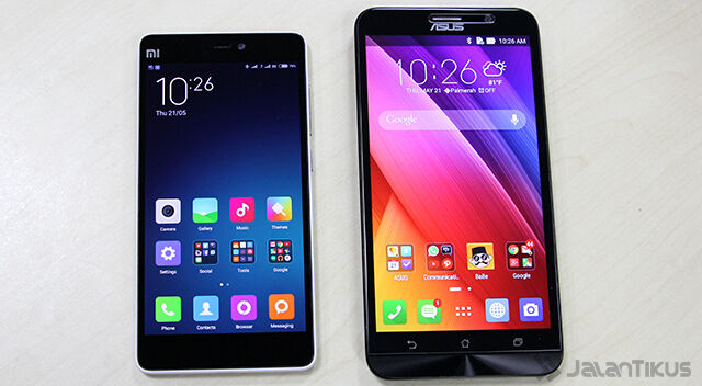 Zenfone 2 Vs Mi4i Gam2