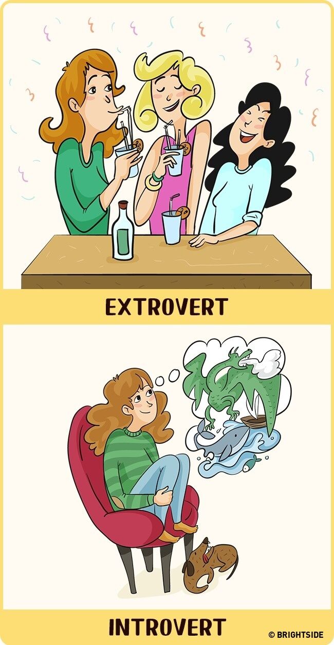 Perbandingan Introvert Dan Ekstrovert 11