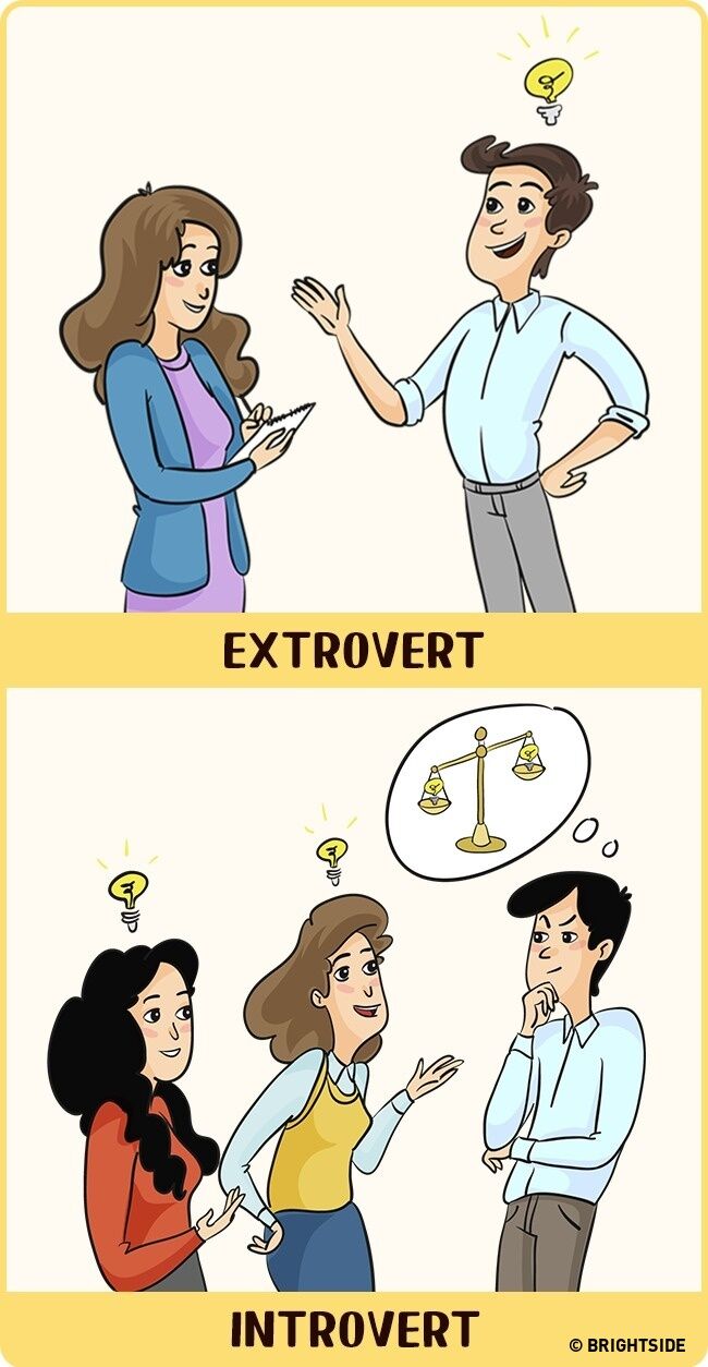 Perbandingan Introvert Dan Ekstrovert 7