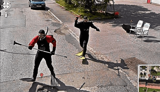 Foto Tak Terduga Google Street 7