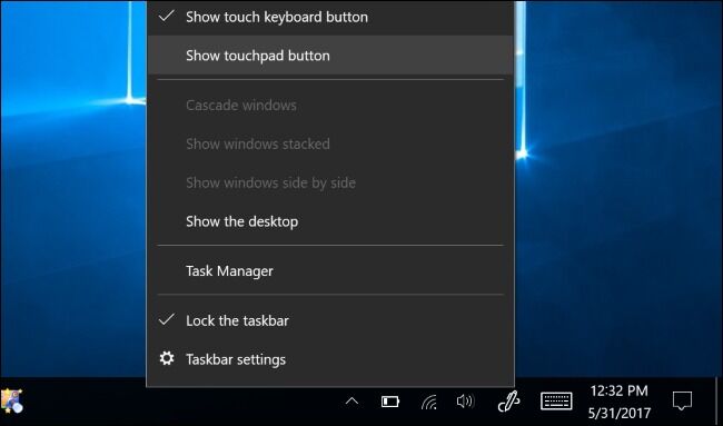 Windows Touchpad Windows 10