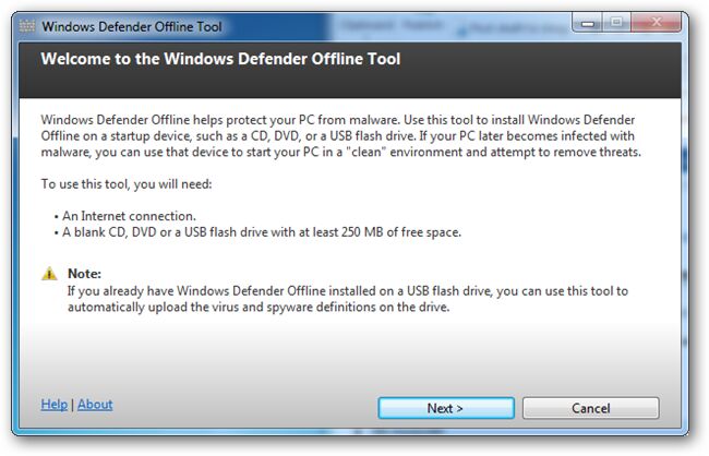 Cara Membuat USB Bootable Windows Defender Versi Offline 3