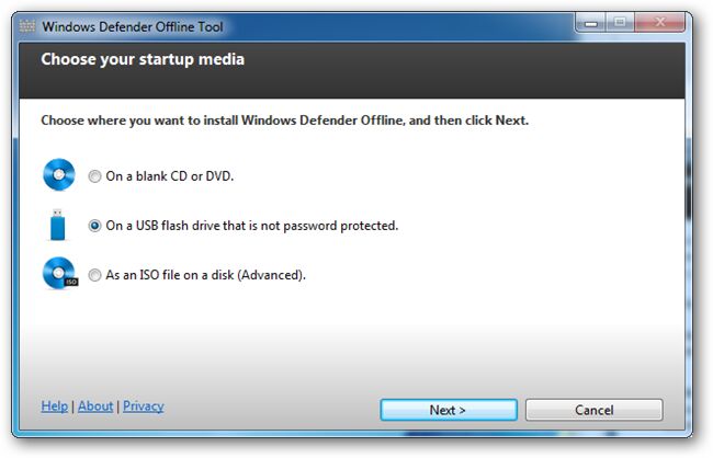 Cara Membuat USB Bootable Windows Defender Versi Offline 4