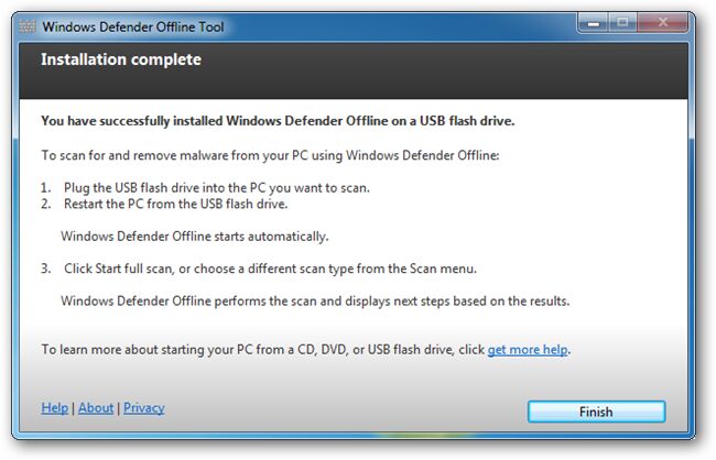 Cara Membuat USB Bootable Windows Defender Versi Offline 7
