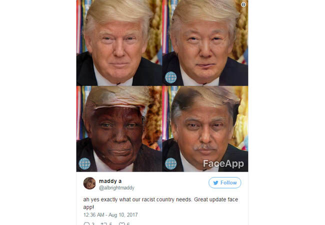 Trump Faceapp