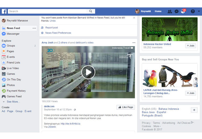 Cara Hapus Alay Facebook 4