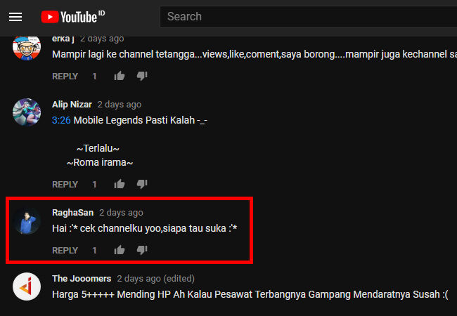 Youtuber Benci 4