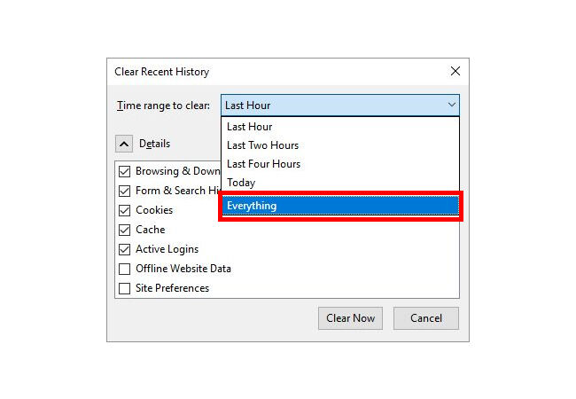Cara Menghapus History Browser Firefox