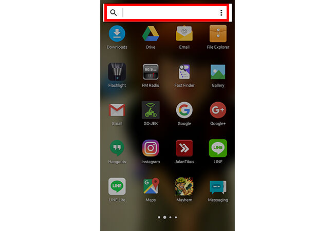 Cara Temukan File Android Hilang Step 3