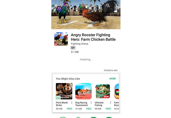 Cara Adu Ayam Di Android Step 1
