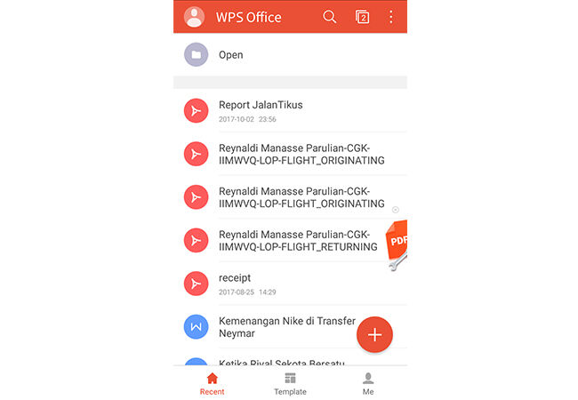 Aplikasi Office Android Wps