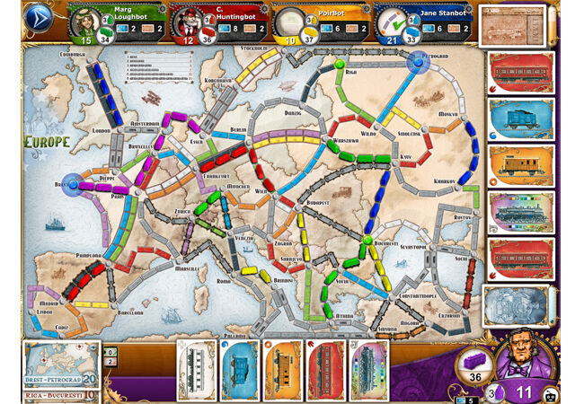 Game Offline Android Terbaik Ticket To Ride
