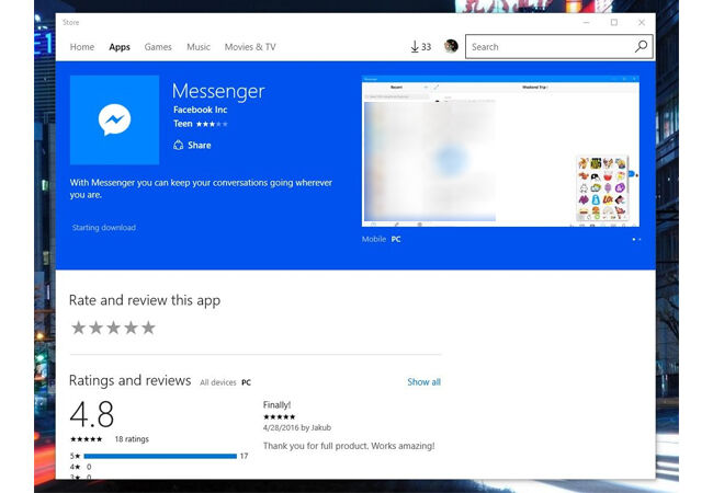 Aplikasi Facebook Messenger Di Komputer