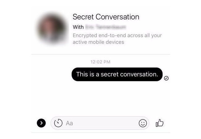 Aplikasi Facebook Messenger Percakapan Rahasia