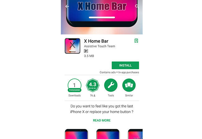 Cara Bikin Tombol Home Iphone X Di Android 1