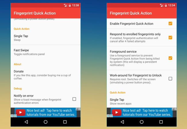 Aplikasi Sidik Jari Android 8
