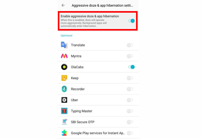 Pengaturan Wajib Android 4