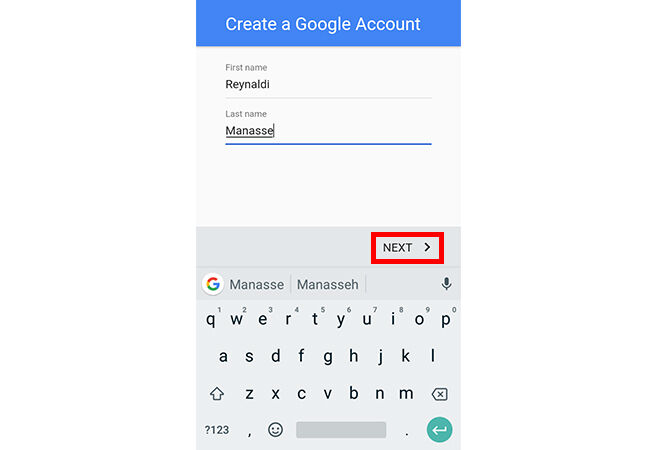 Cara Membuat Email Di Android 5