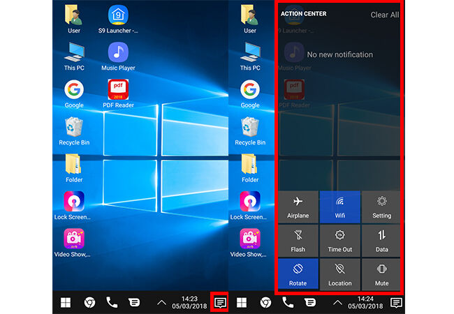 Cara Install Windows 10 Android 7 9b570