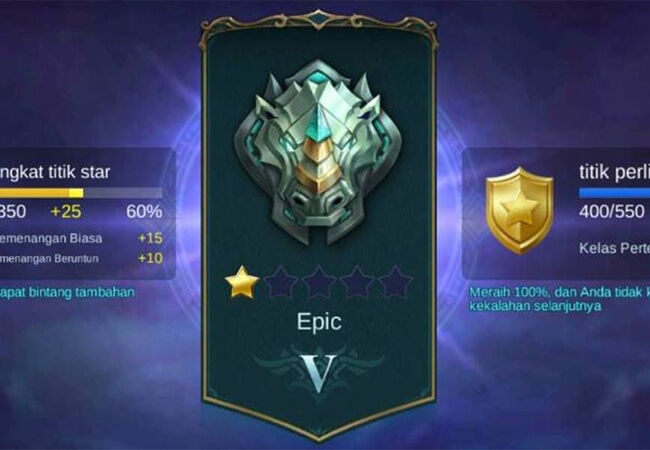 Complete List of Rank Level in Mobile Legends | Everyday News