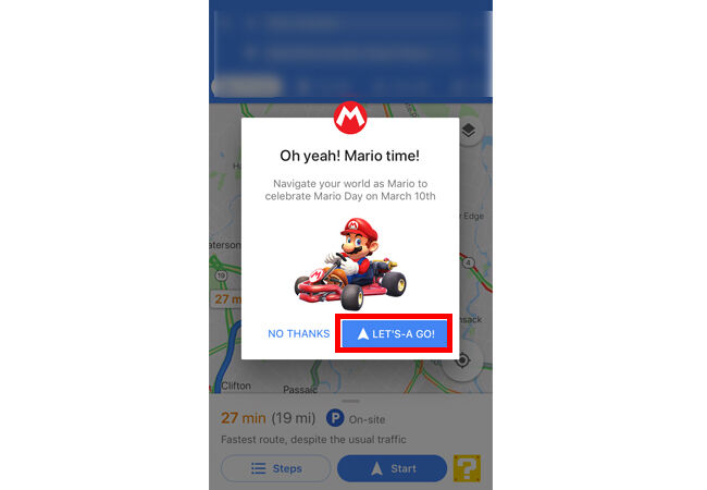 Cara Main Mario Kart Google Maps 4 36b7e