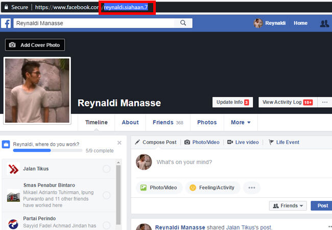 Cara Mengetahui Email Facebook 3 7d0a2