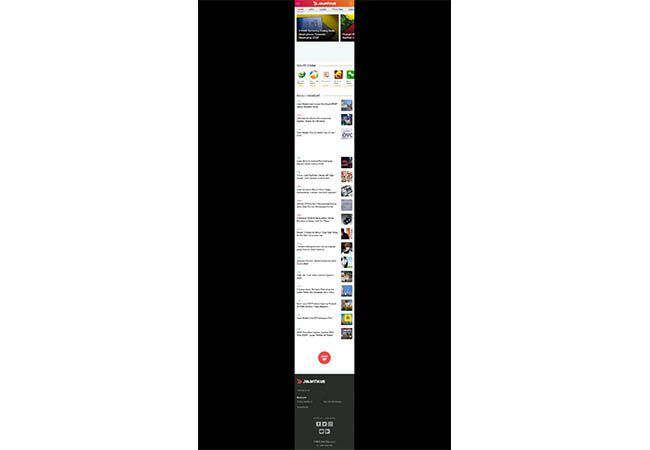 Cara Screenshot Panjang Android 4 E189f