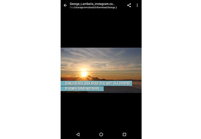 Cara Simpan Video Ig 6 77f18