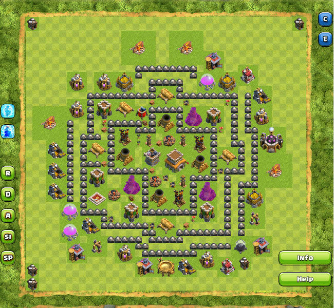 Clan War Th8 9