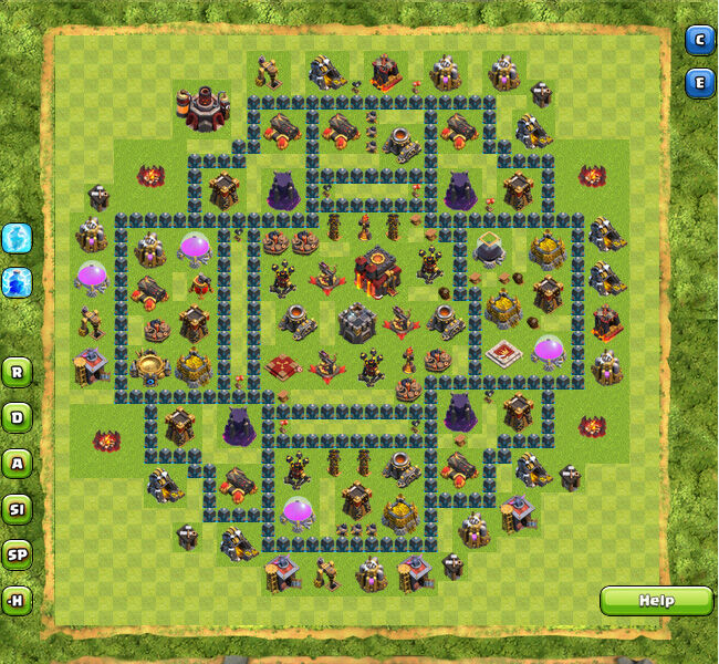 Clan War Th10 8