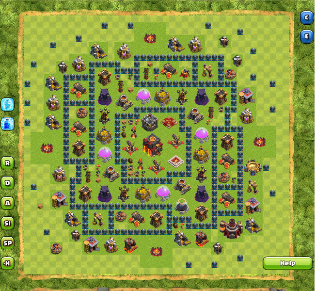 Clan War Th10 9